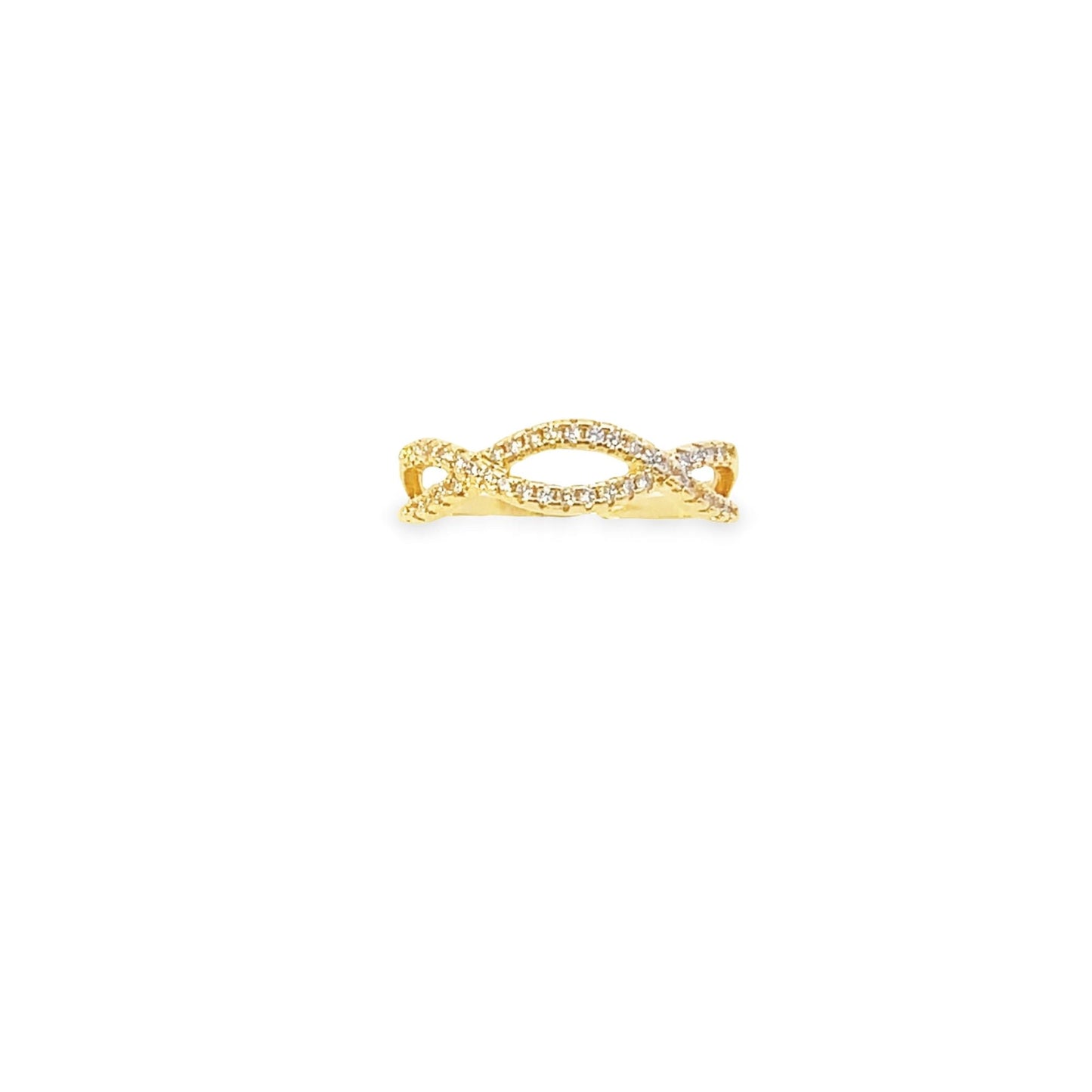 CZ Infinity Ring