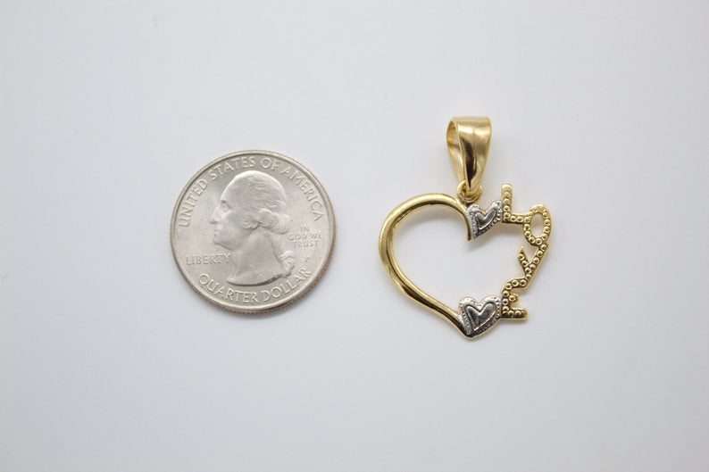 Gold Filled Heart Love-2