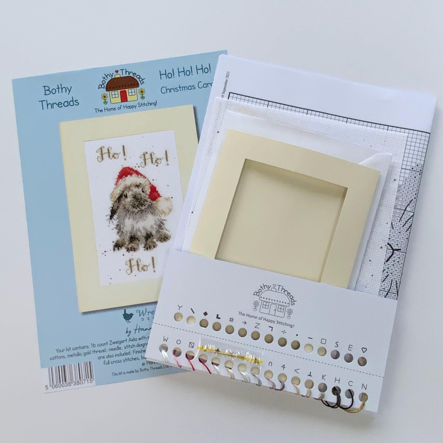 Christmas Card - Ho! Ho! Ho! XMAS49 Counted Cross Stitch Kit