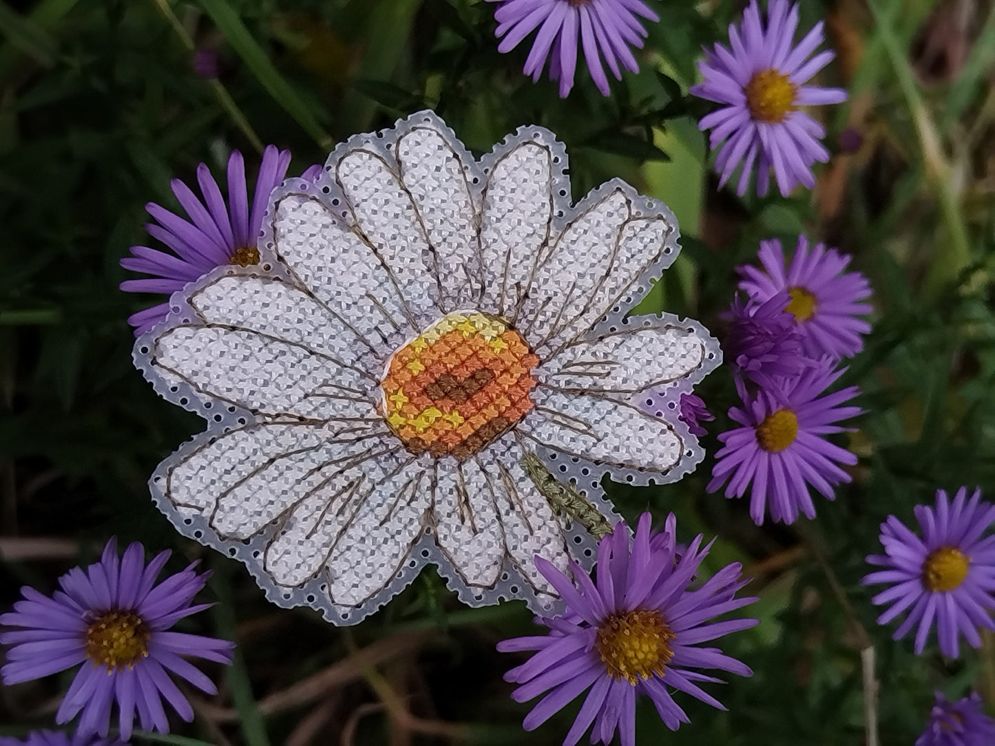 Mini Chamomile - PDF Cross Stitch Pattern