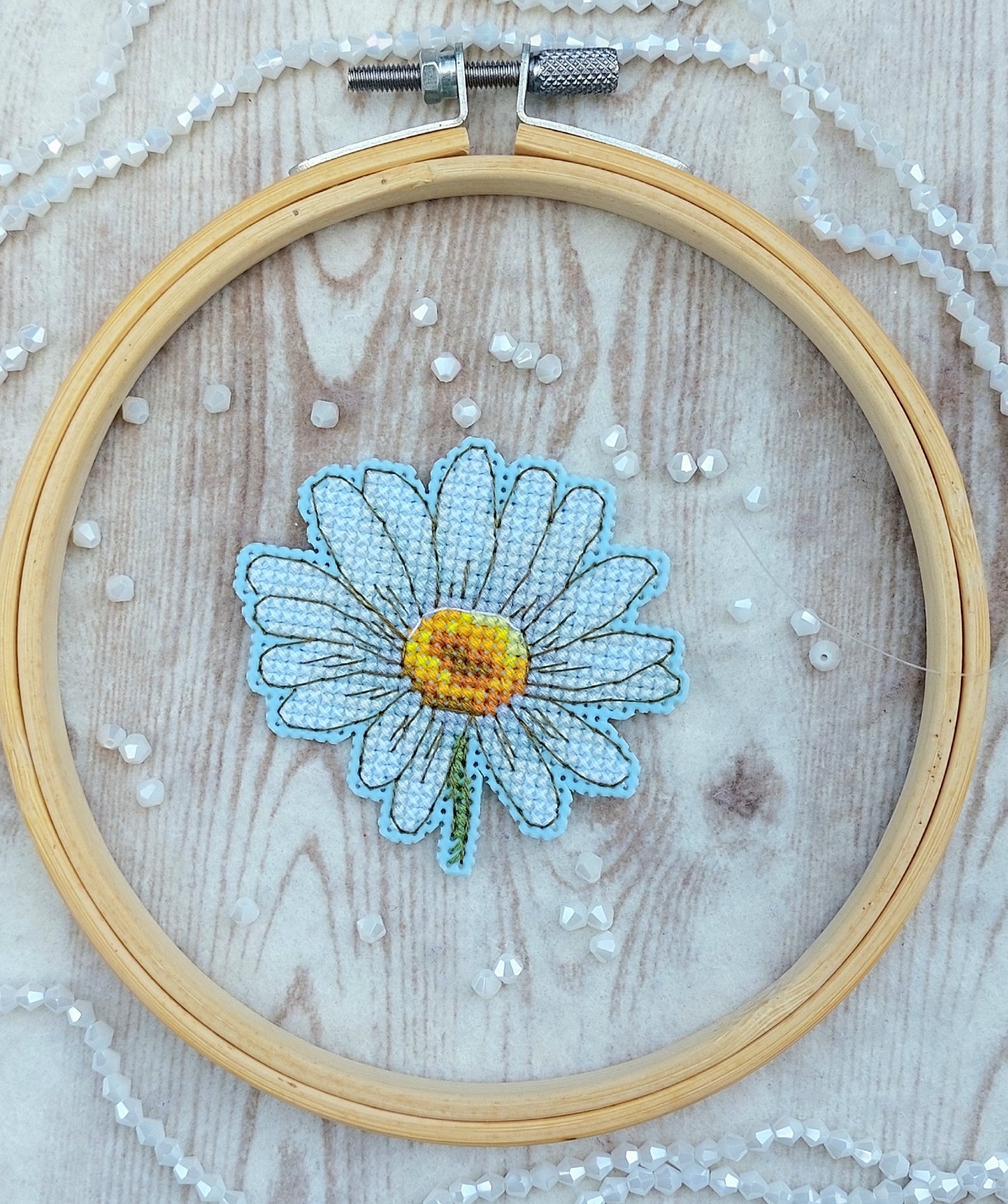Mini Chamomile - PDF Cross Stitch Pattern