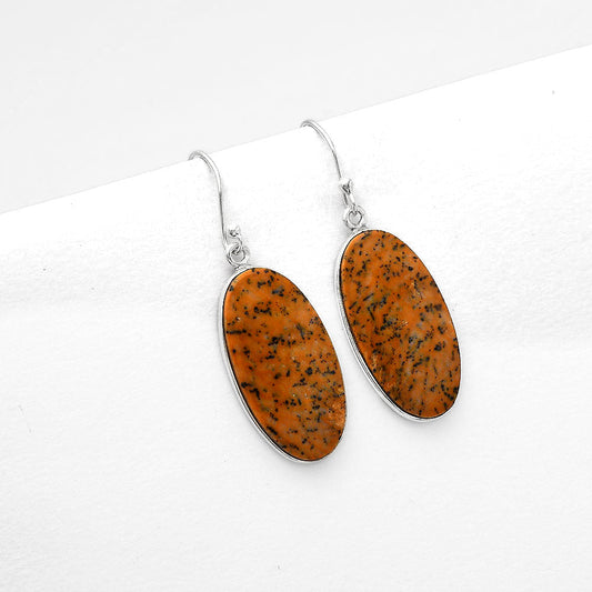 Natural Amethyst Sage Agate - Nevada Earrings E-1001 SDE50511