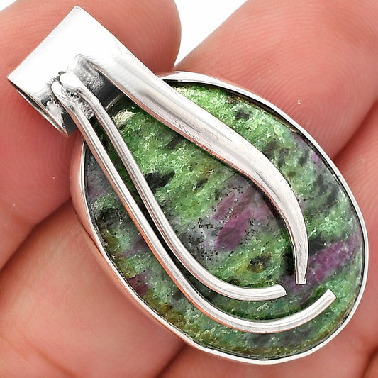 Natural Ruby-Zoisite - Africa Pendant P-1252 SDP147237