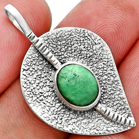 Natural Utah Variscite Pendant P-1218 SDP157411