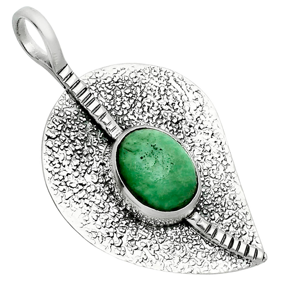 Natural Utah Variscite Pendant P-1218 SDP157411