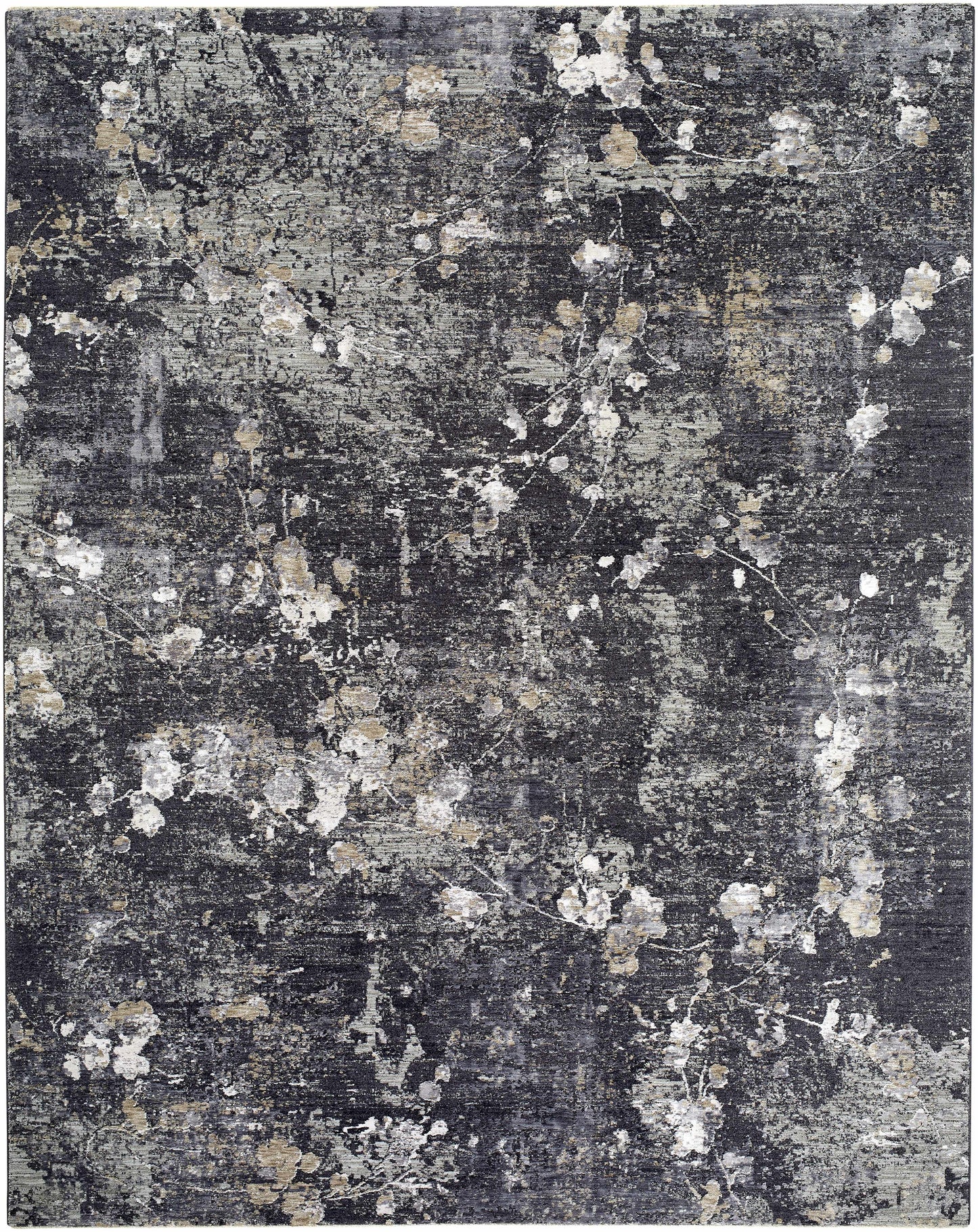 Aquila Black Area Rug