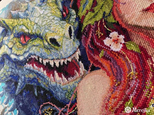 Pure Flame K-243 Counted Cross-Stitch Kit